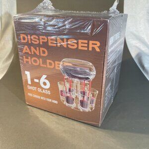 Alevmoom Shot Dispenser and Holder. New Sealed Box (356)